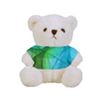 Texture Green Leaf Abstraction 3d Full Print Tee for Cuddly Teddy Bear