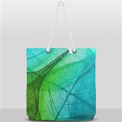 Full Print Rope Handle Tote (Large) 