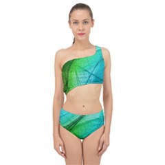 Spliced Up Two Piece Swimsuit 