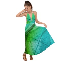 Backless Maxi Beach Dress 