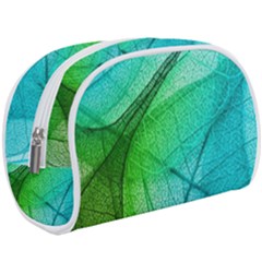 Texture Green Leaf Abstraction 3d Make Up Case (Large) from ArtsNow.com