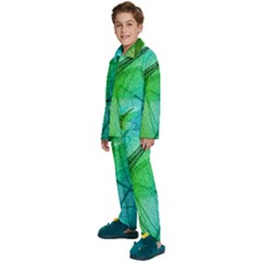 Kids  Long Sleeve Velvet Pajamas Set 