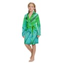 Kids  Long Sleeve Velvet Lounge Robe 