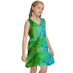 Kids  Sleeveless Tiered Mini Dress 