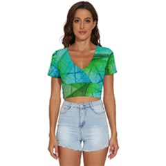 V-Neck Crop Top 