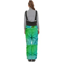 Women s Side Zip Front Pouch Ski And Snowboard Bib Pants	 