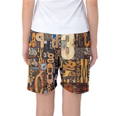 Women s Basketball Shorts Back