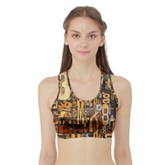 Sports Bra with Border 