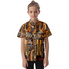 Kids  Short Sleeve Shirt 