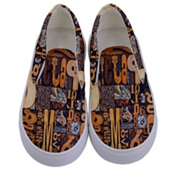 Kids  Canvas Slip Ons 