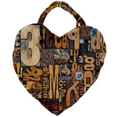 Giant Heart Shaped Tote 