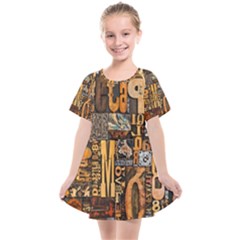 Kids  Smock Dress 