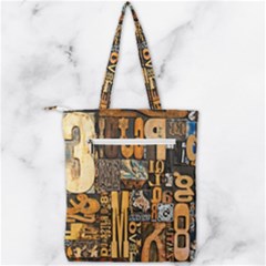 Double Zip Up Tote Bag 