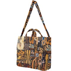 Square Shoulder Tote Bag 