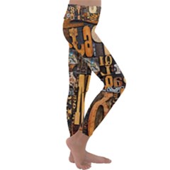 Kids  Lightweight Velour Classic Yoga Leggings 