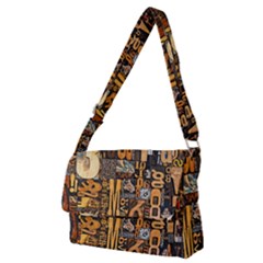 Full Print Messenger Bag (M) 