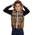 Kids  Stylish Hooded Puffer Vest 