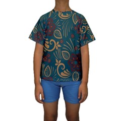 Kids  Short Sleeve Swimwear 