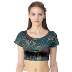 Short Sleeve Crop Top 