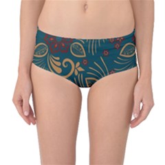 Mid-Waist Bikini Bottoms 