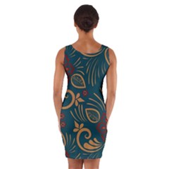 Wrap Front Bodycon Dress 