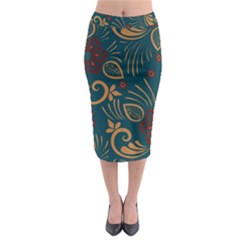 Midi Pencil Skirt 