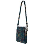 Flowers Floral Retro Flower Texture Multi Function Travel Bag