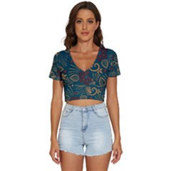 V-Neck Crop Top 