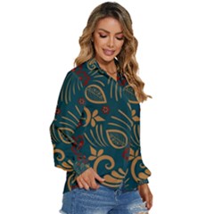 Women s Long Sleeve Button Up Shirt 