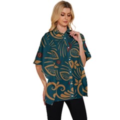 Women s Batwing Button Up Shirt 