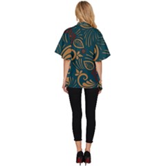 Women s Batwing Button Up Shirt 