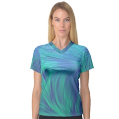 V-Neck Sport Mesh T-Shirt 