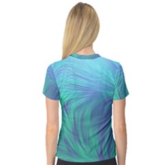 V-Neck Sport Mesh T-Shirt 