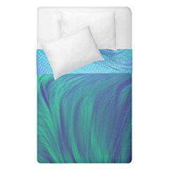 Psicodelia Zyguratti Texture Cyanturquoise Duvet Cover Double Side (Single Size) from ArtsNow.com