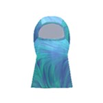 Psicodelia Zyguratti Texture Cyanturquoise Balaclava Face Mask