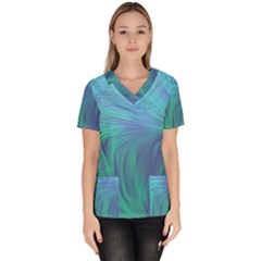 Women s V-Neck Scrub Top 