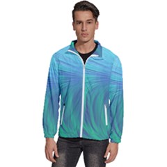 Men s High Neck Windbreaker 