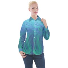 Women s Long Sleeve Pocket Shirt 