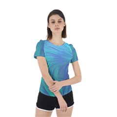 Back Cut Out Sport T-Shirt 