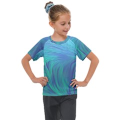 Kids  Mesh Piece T-Shirt 