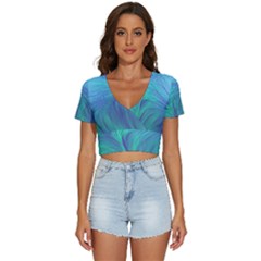 V-Neck Crop Top 