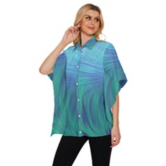 Women s Batwing Button Up Shirt 