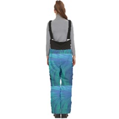 Women s Side Zip Front Pouch Ski And Snowboard Bib Pants	 