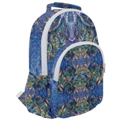 Rounded Multi Pocket Backpack 