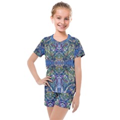 Kids  Mesh T-Shirt and Shorts Set 