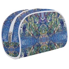 Blue arabesque Make Up Case (Medium) from ArtsNow.com