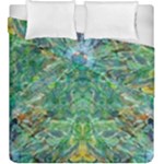 Green Repeats I Duvet Cover Double Side (King Size)