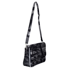 Shoulder Bag with Back Zipper 