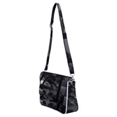 Shoulder Bag with Back Zipper 