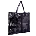 Zipper Large Tote Bag 